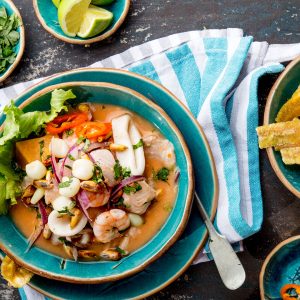 Tradición y Sabores del Perú.